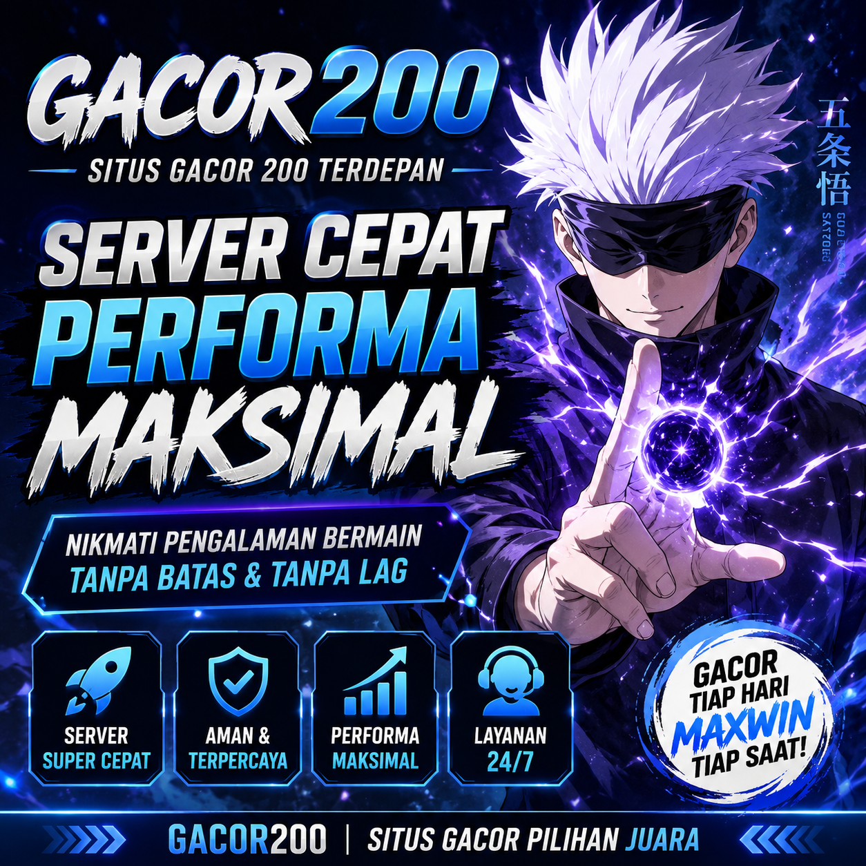 GACOR200: Situs GACOR 200 Terdepan dengan Server Cepat dan Performa Maksimal